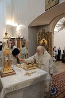 Великое освящение Троицкого храма деревни Ивашево 